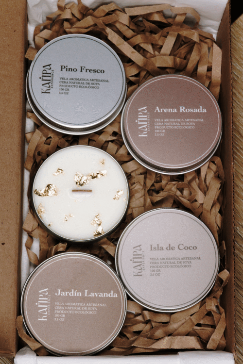 aprobada CIRCULO DE LUZ (Kit 5 Velas 50gr)